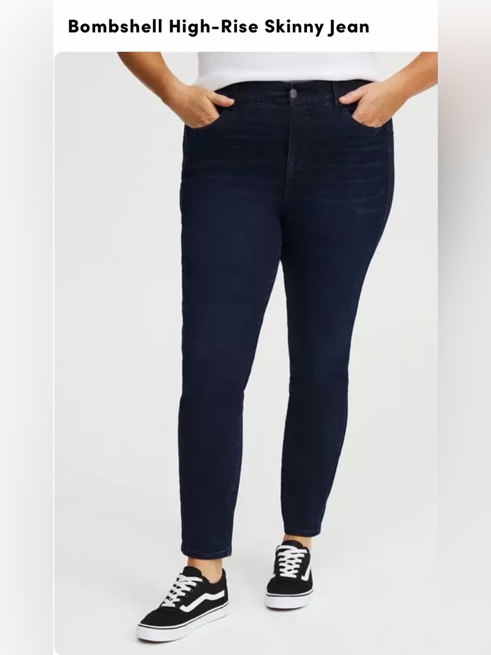 Torrid Dark Indigo Bombshell Skinny Jeans